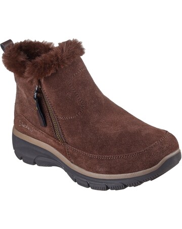 Skechers Easy Going Cool Zip! Ankle Boots