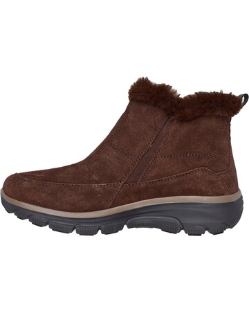 Skechers Easy Going Cool Zip! Ankle Boots