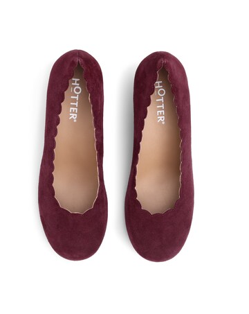 Hotter Jive Wide Fit Court Shoe