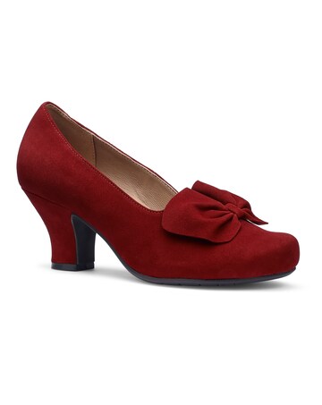 Hotter Donna Wide Fit Formal Heeled Shoe