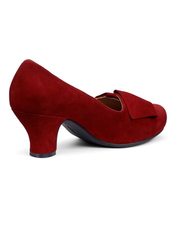 Hotter Donna Wide Fit Formal Heeled Shoe