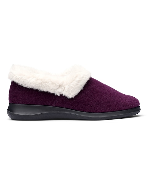 Hotter Hug II Wide Fit Slipper