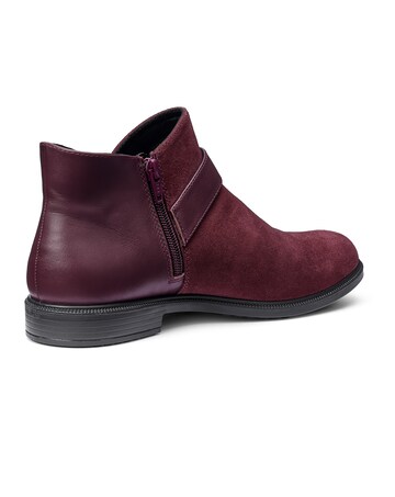 Hotter Linton Wide Fit Ankle Boot
