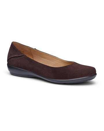 Hotter Birdie Wide Fit Ballerina Pump