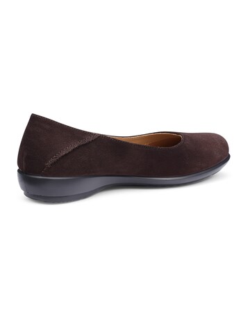 Hotter Birdie Wide Fit Ballerina Pump