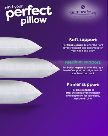 Slumberdown Feels Like Down Pillows Pack of 2 Pillows