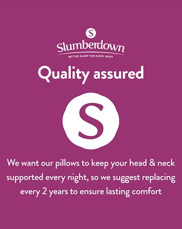Slumberdown Feels Like Down Pillows Pack of 2 Pillows