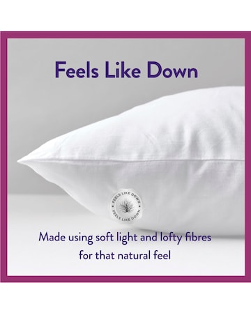 Slumberdown Feels Like Down Pillows Pack of 2 Pillows