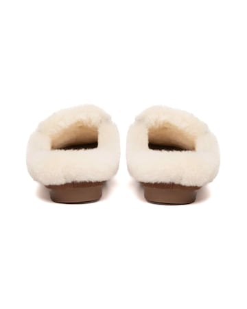 EVERAU Creago Moccasin Slippers in Chocolate