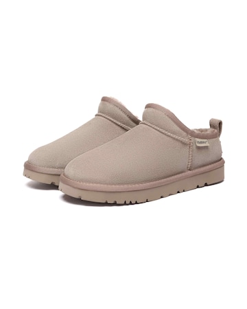 EVERAU Quail Ultra Mini Boots in Brown