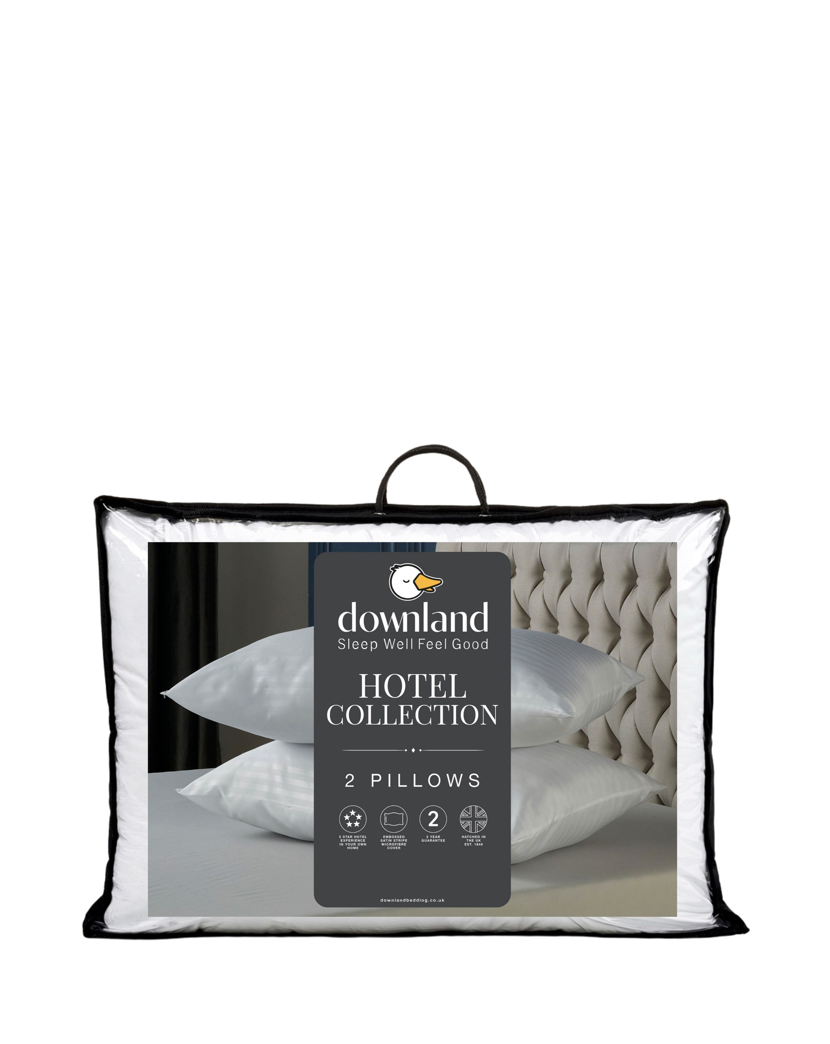 Hotel Quality Stripe Pack of 2 Pillows