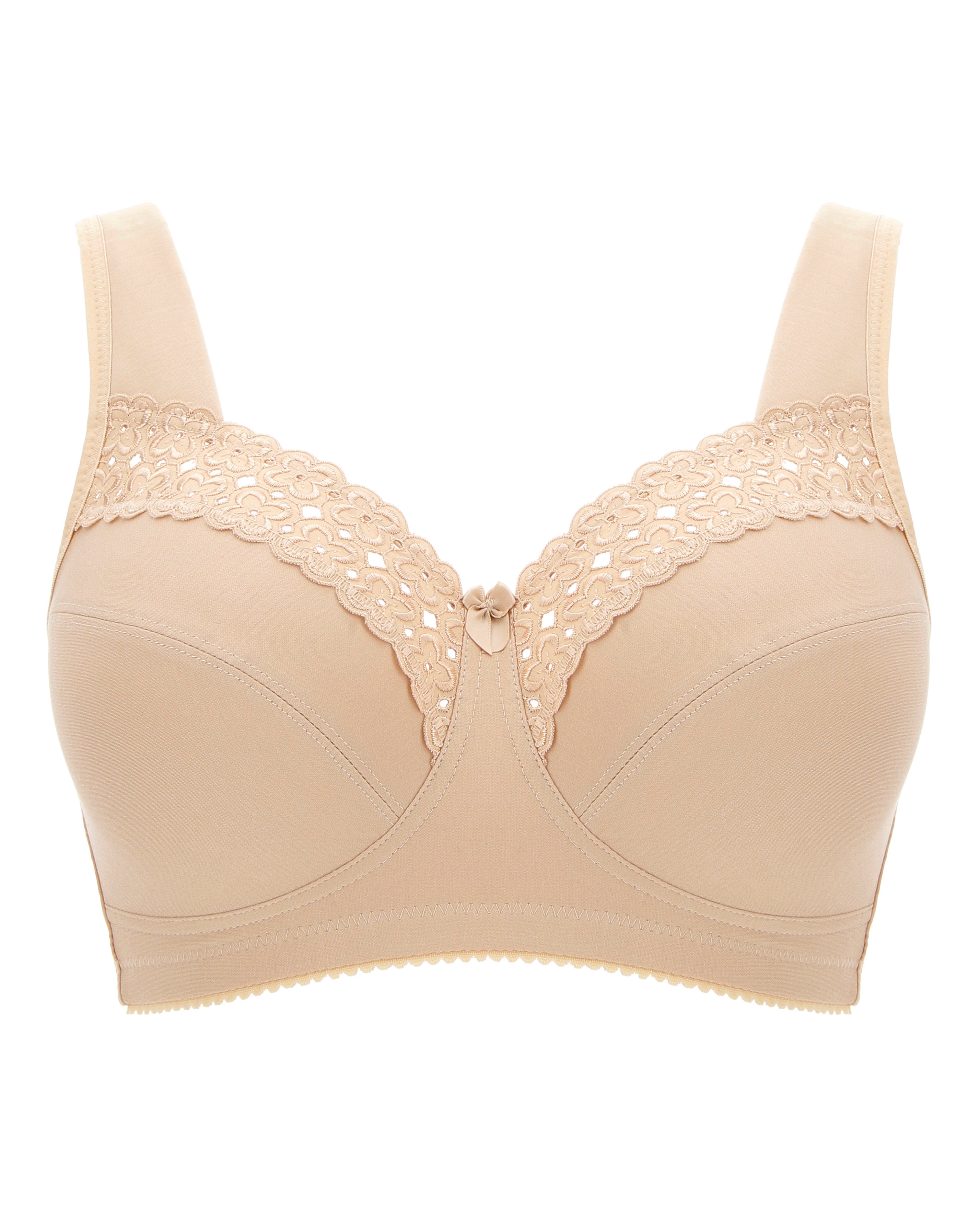 Miss Mary Broderie Anglaise Bra Skintone