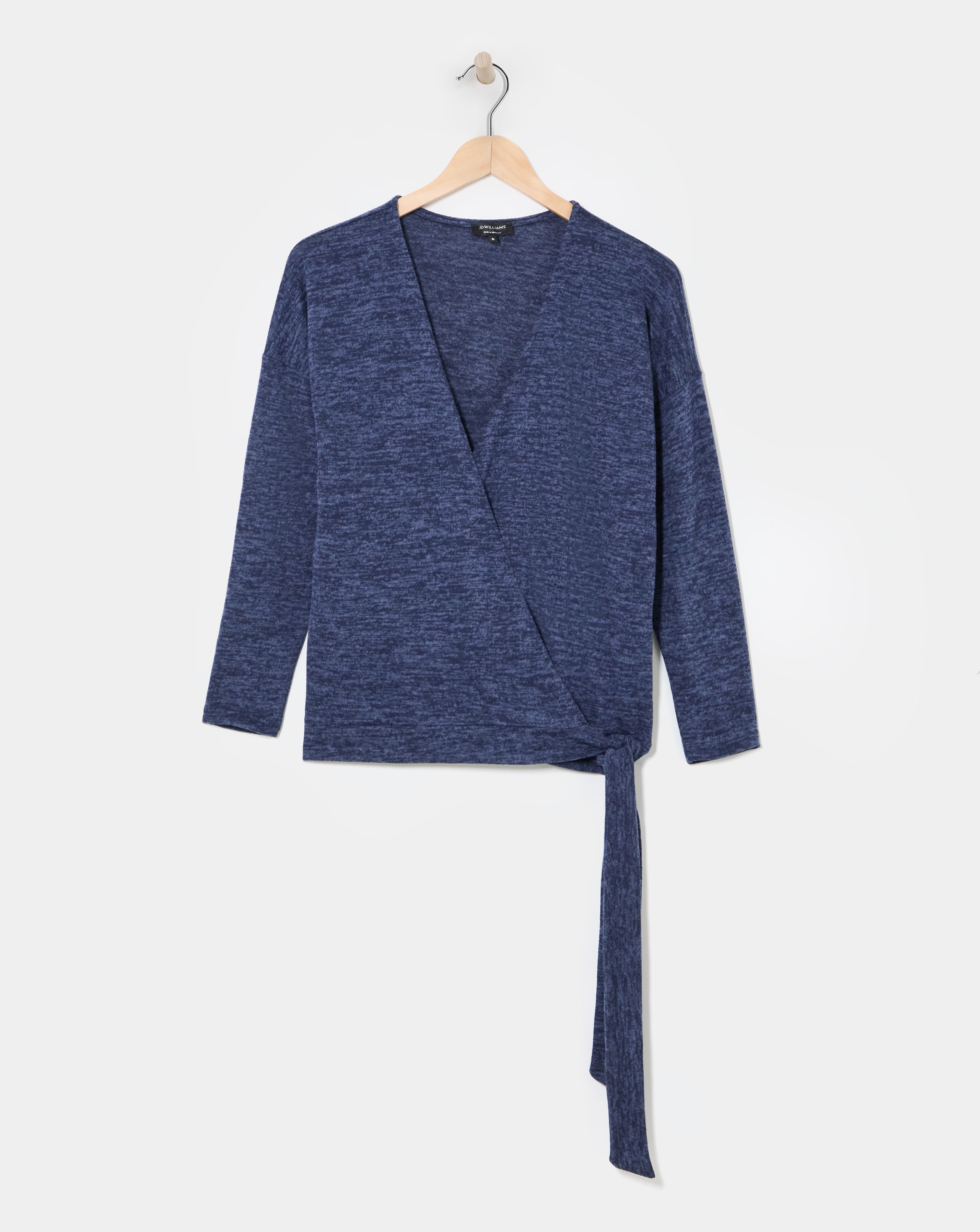 Wrap Tie Side Soft Touch Top