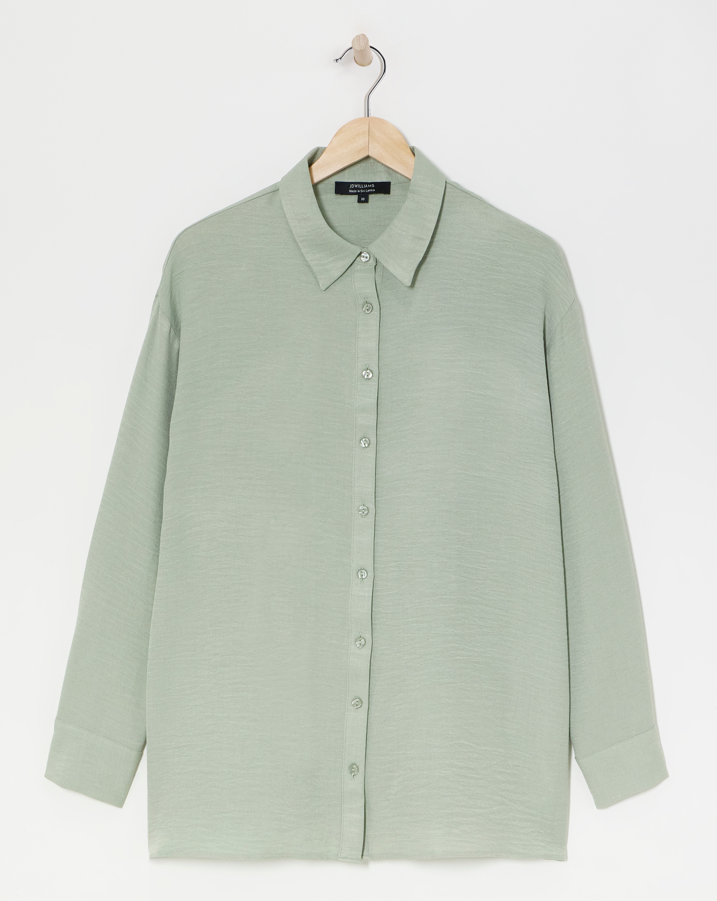 Textured Oversized Shirt