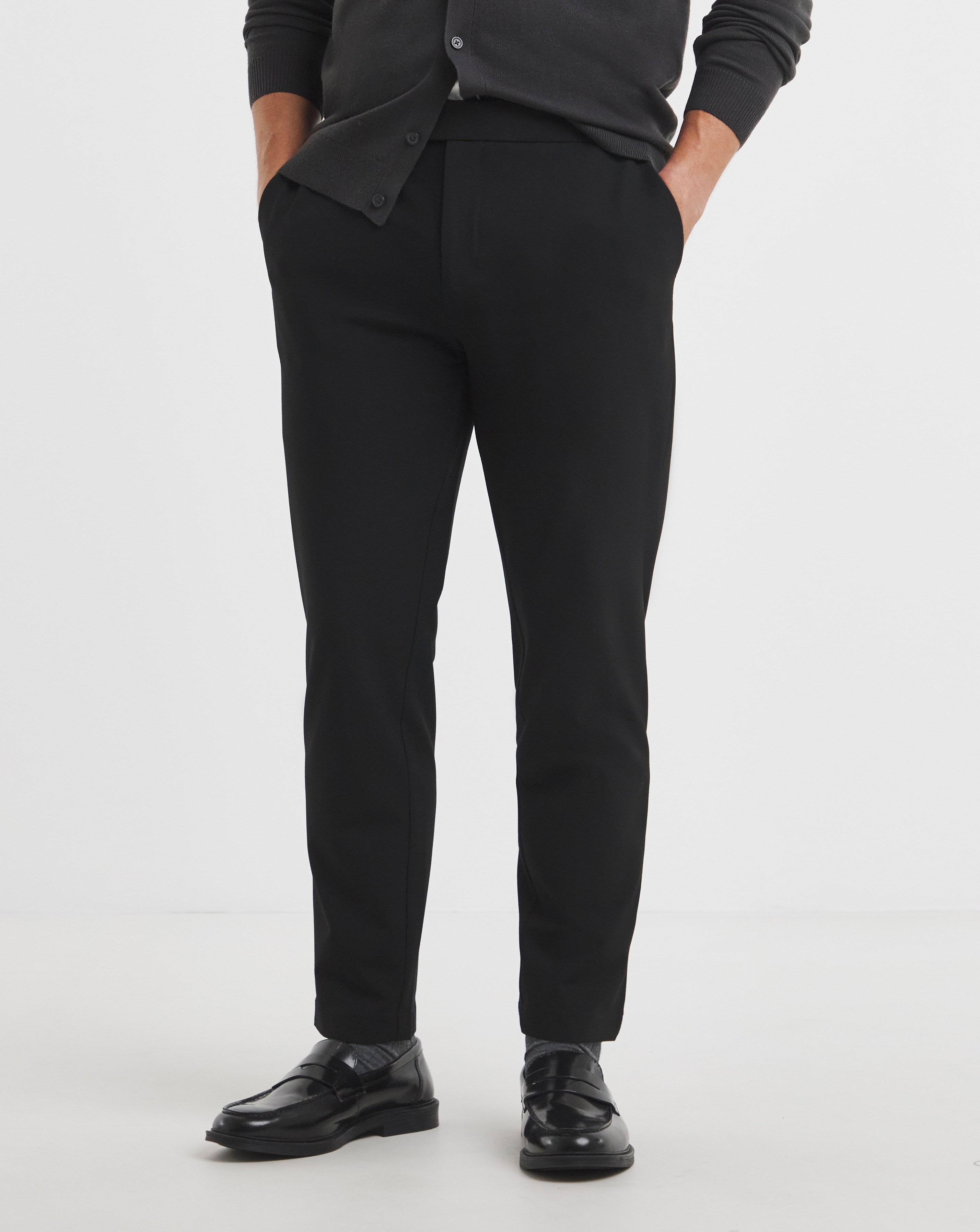 Tailored Elasticated Tapered Trouser