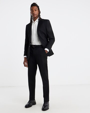 Stretch Blazer with Patch Pockets