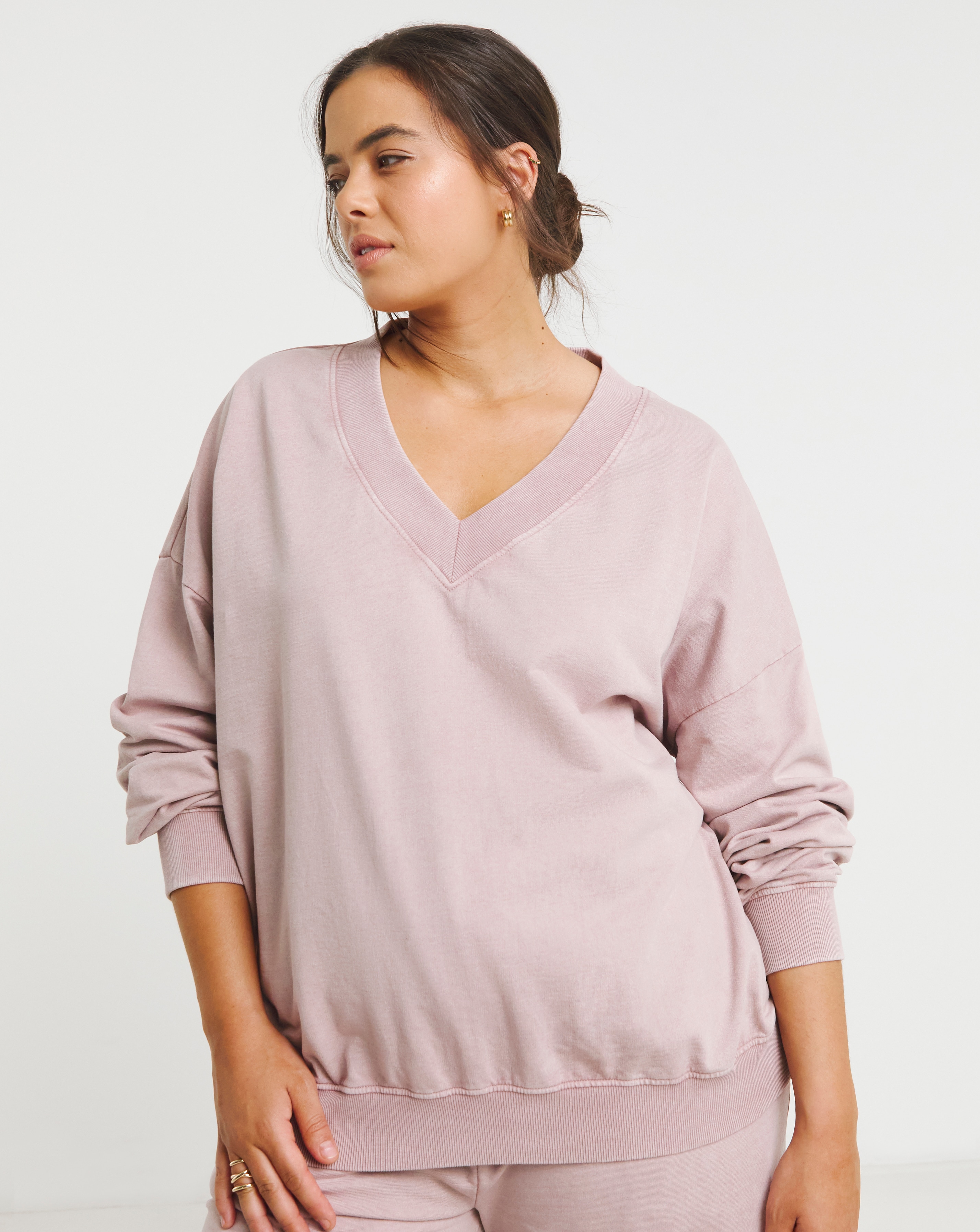 Simply Be V Neck Sweatshirt