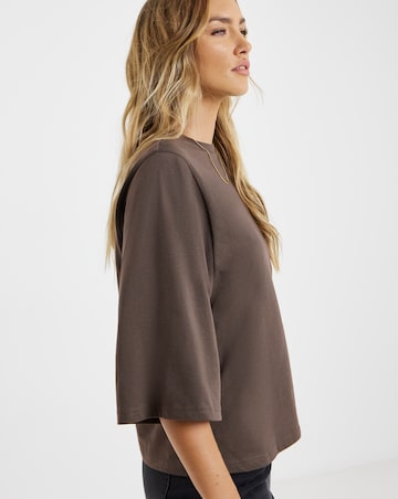 Milk Chocolate Kimono Sleeve T-Shirt