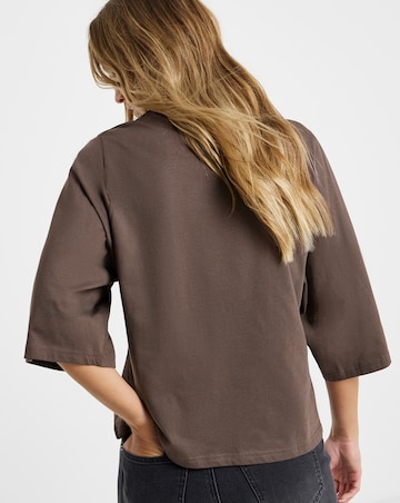 Milk Chocolate Kimono Sleeve T-Shirt