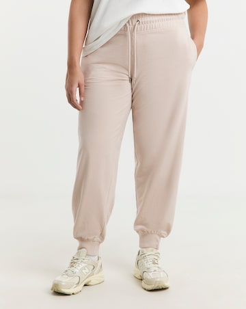 Simply Be Stone Cuffed Leg Joggers