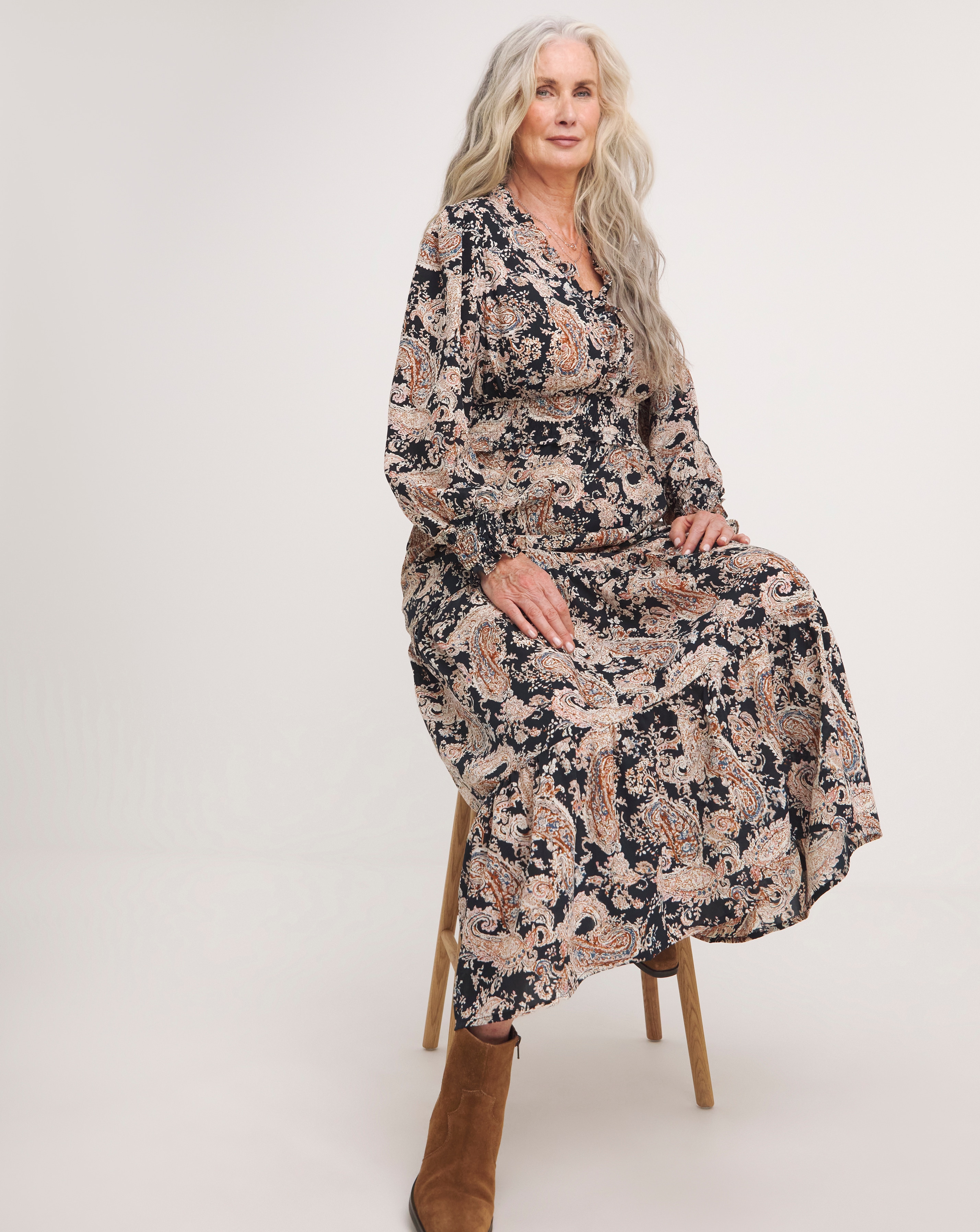 Joe Browns Victorias Paisley Maxi Dress