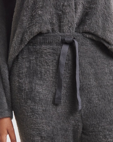Charcoal Fluffy Jogger