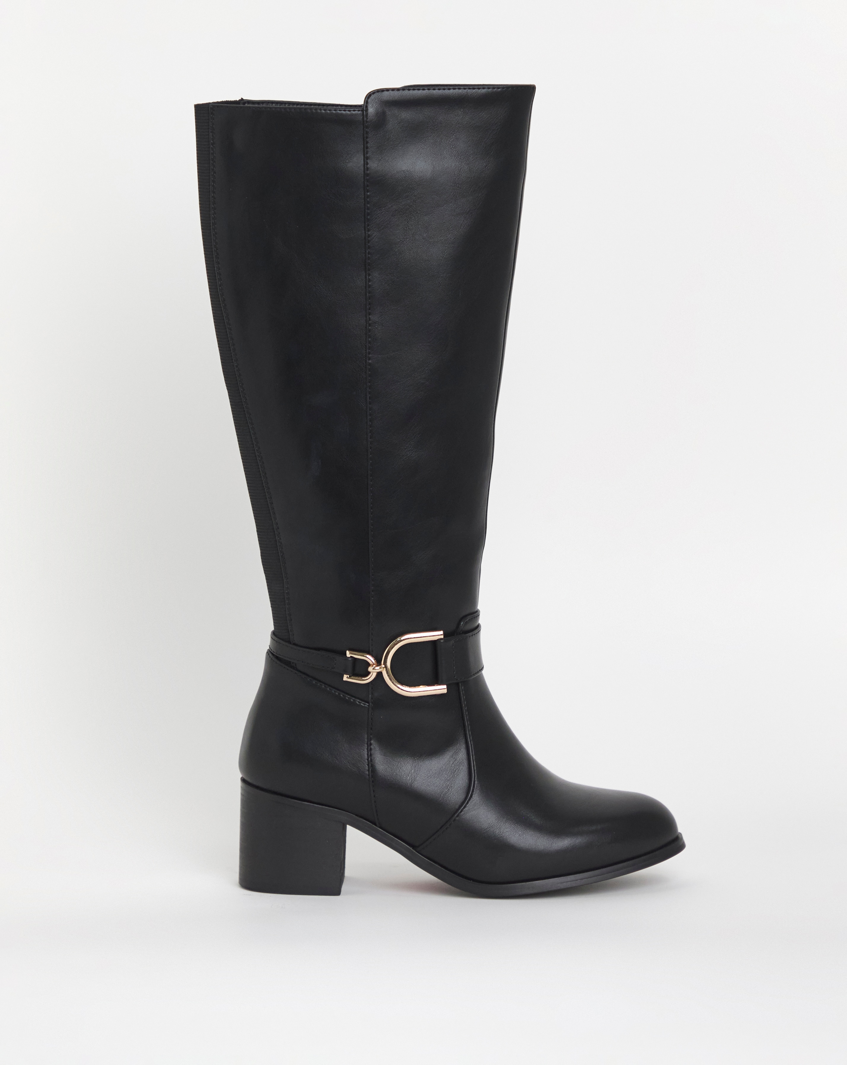 Cushion Walk Block Heel Boot EEE Fit