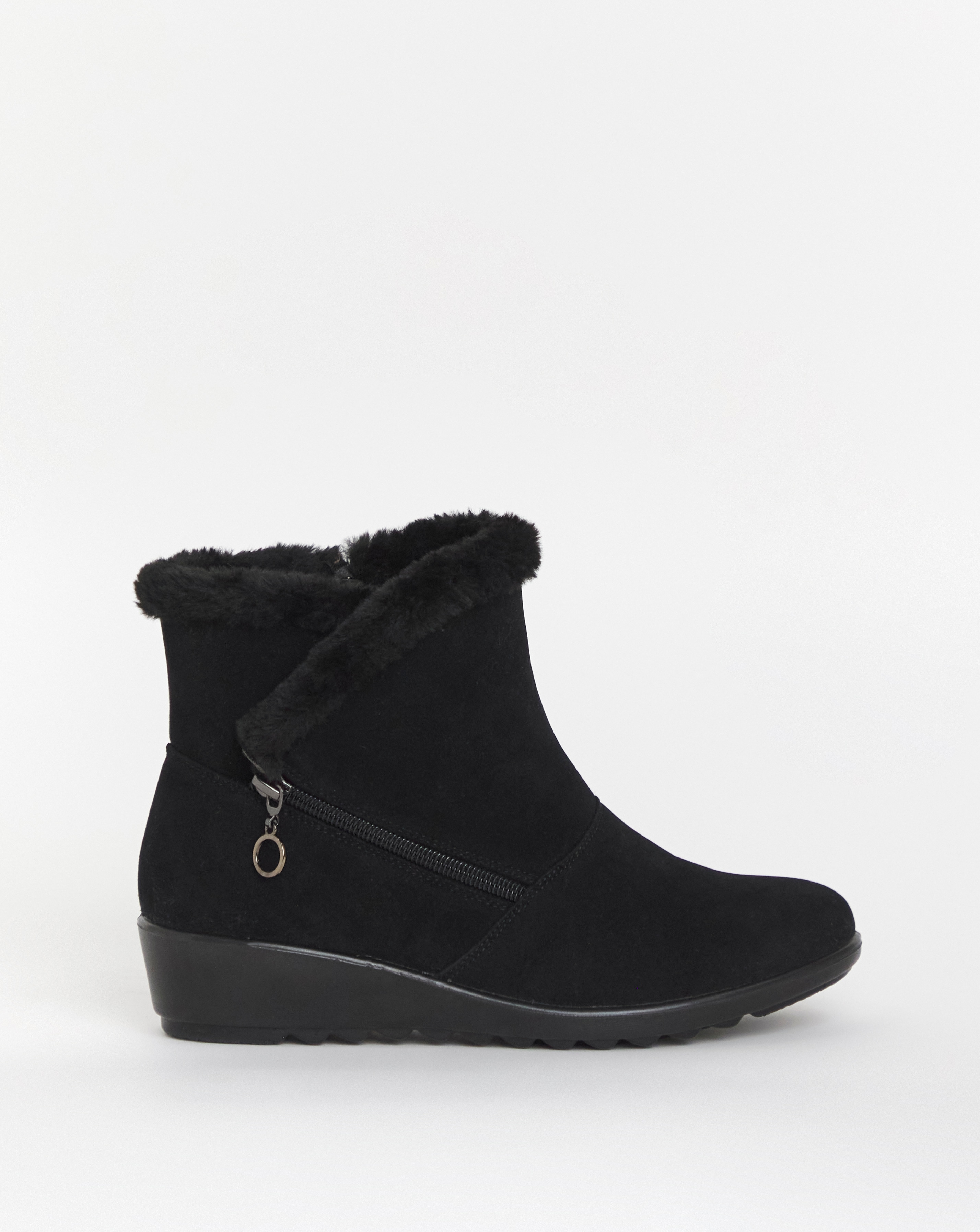 Cushion Walk Zip Winter Boot E Fit