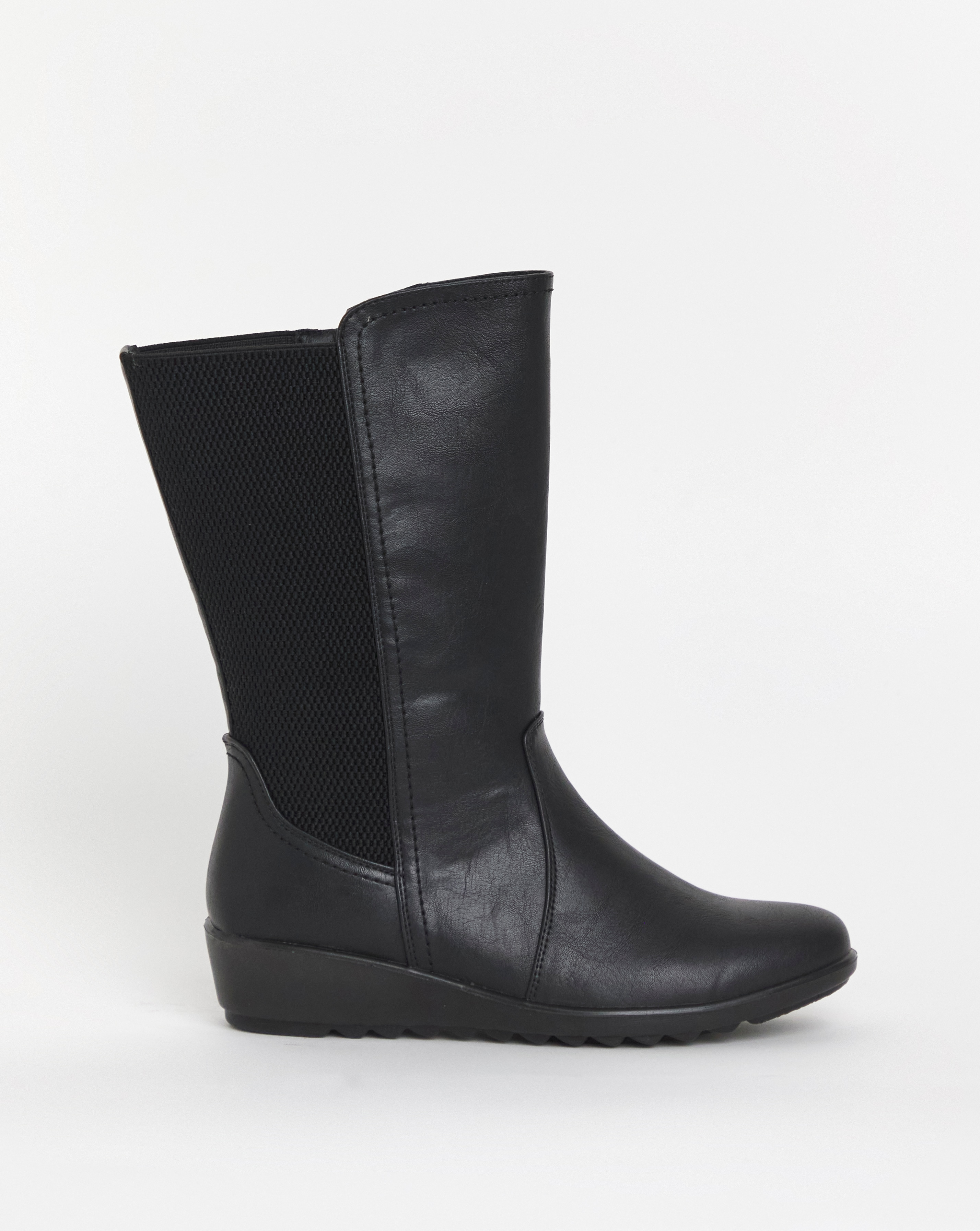 Cushion Walk Elastic Mid Boot E Fit