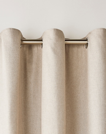 Brushed Eyelet Curtains