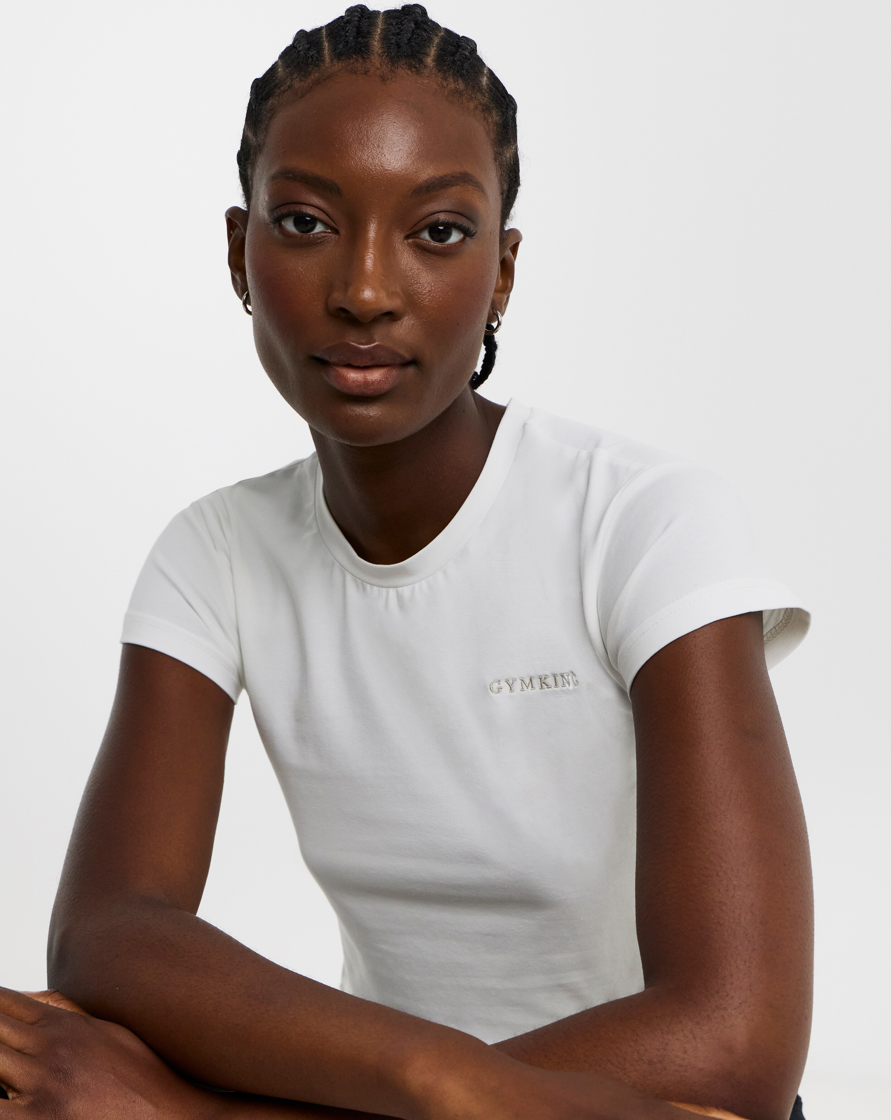 New In - Gym King 365 Crop Jersey T-Shirt