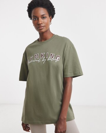 Gym King Powered By Belief T-Shirt