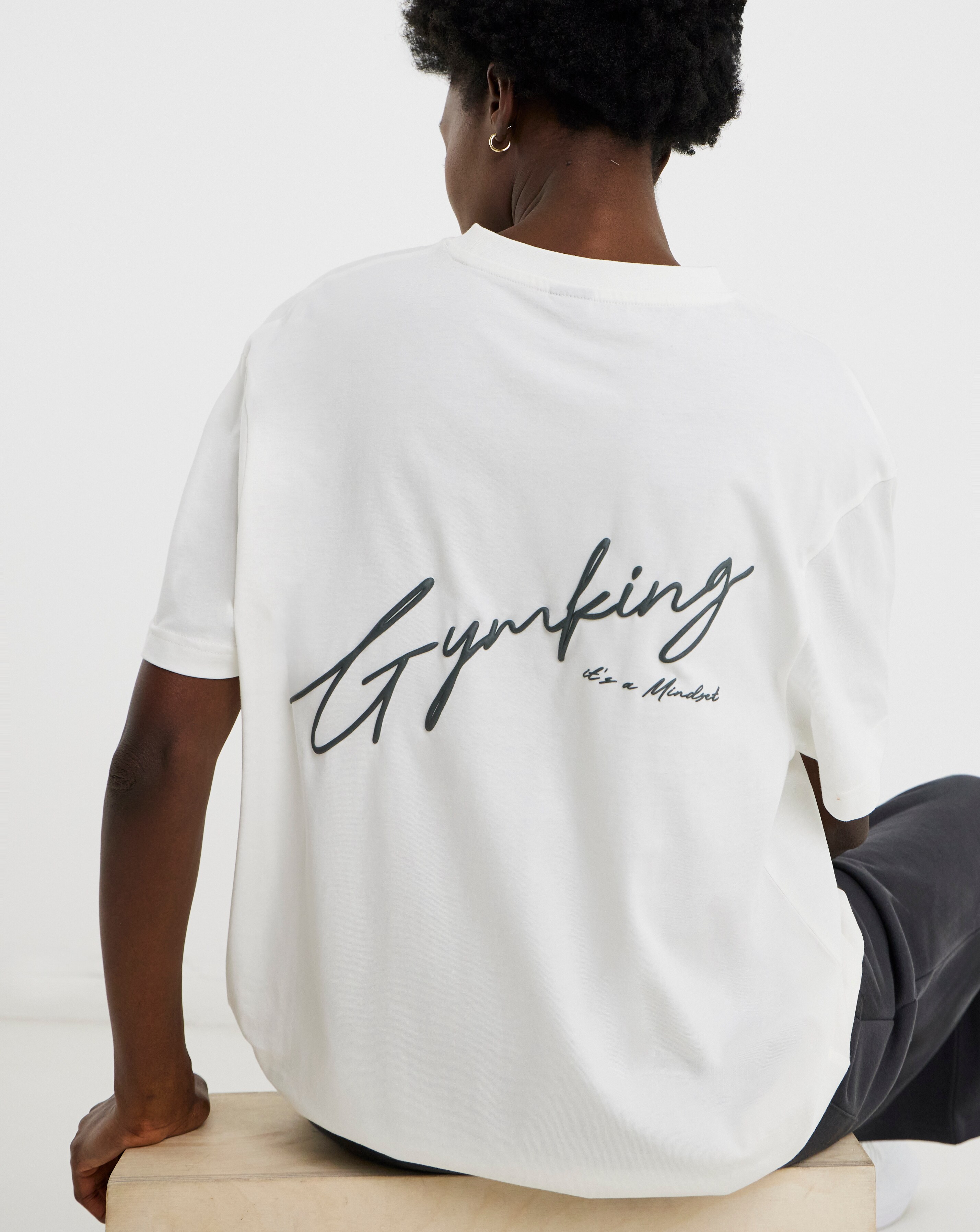 New In - Gym King Mindset Boyfriend T-Shirt