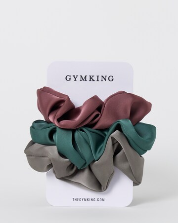 Gym King 3 Pack Scrunchies