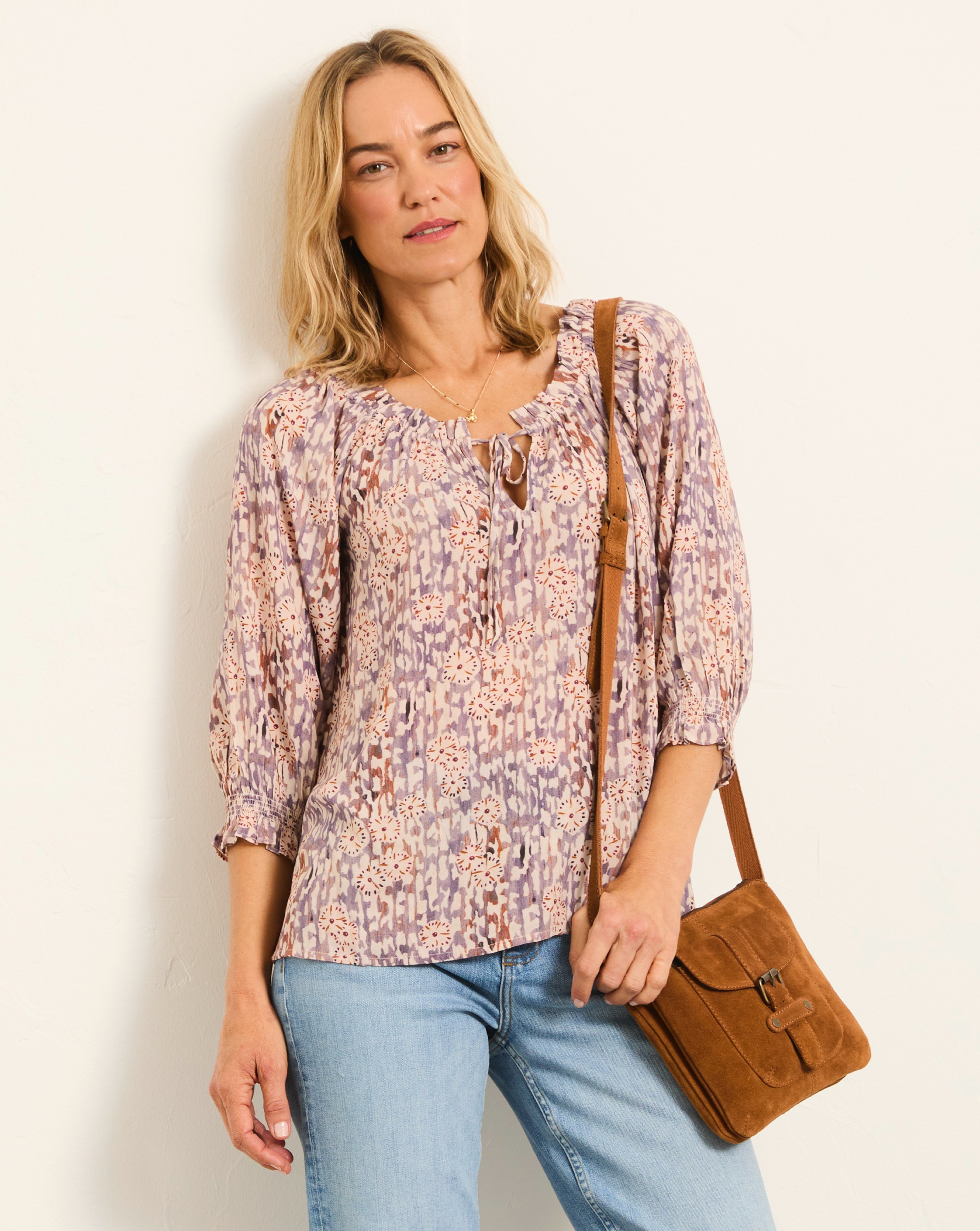 New In - Fatface Kira Floral Blouse