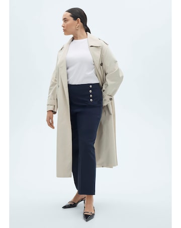 Mango Trouser Botones
