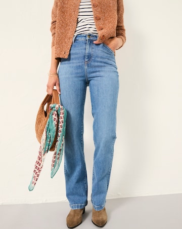 Fatface Elise Wide Leg Jeans