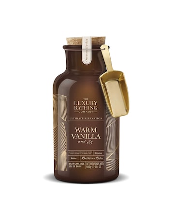 The Luxury Bathing Company Bath Crystals - Warm Vanilla & Fig