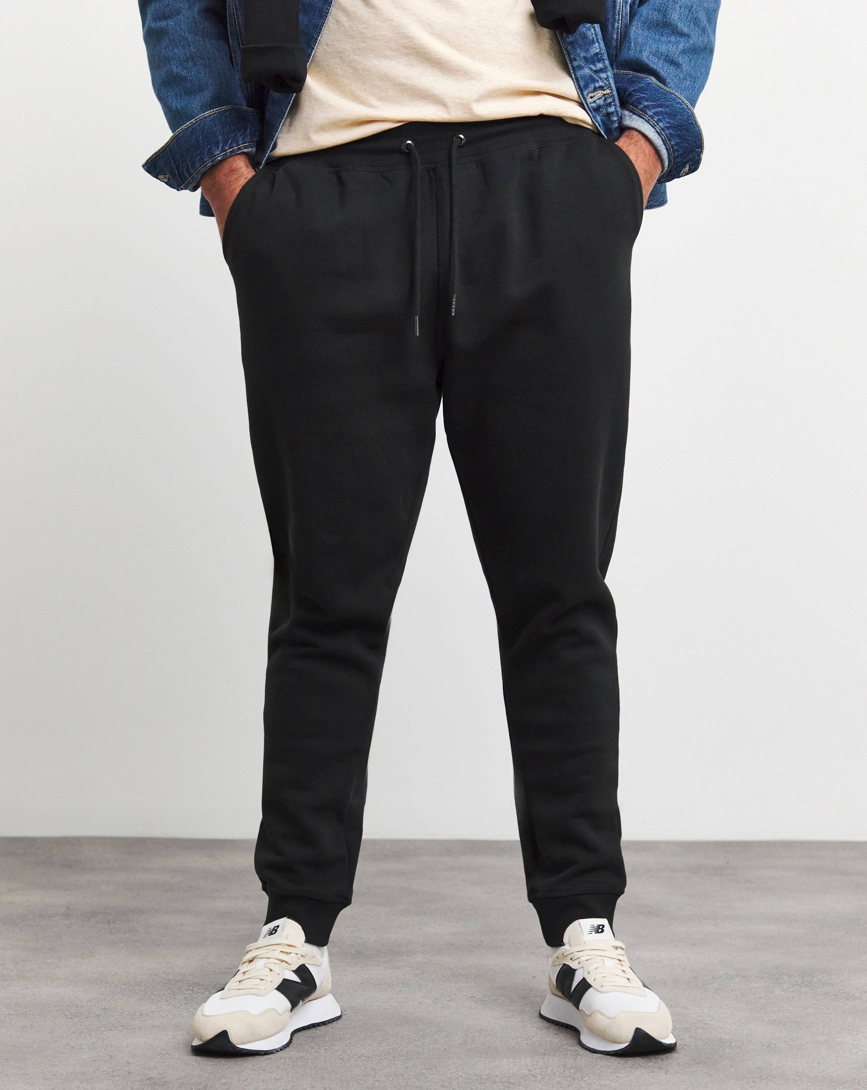 Black Tapered Jogger