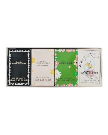 Marc Jacobs 4 Pcs Gift Set: DaisyWild Perfect Daisy Eau So Fresh Daisy