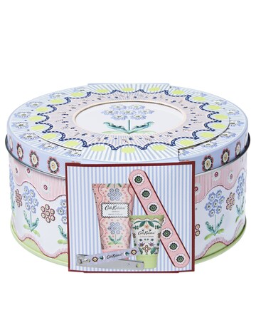 Cath Kidston Flower Market Manicure Gift Set with reusable Tin