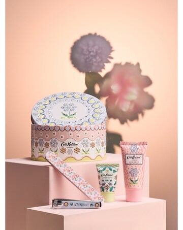 Cath Kidston Flower Market Manicure Gift Set with reusable Tin