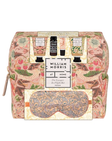 William Morris The Voyager In Flight Skincare Kit With Velvet Eye Mask