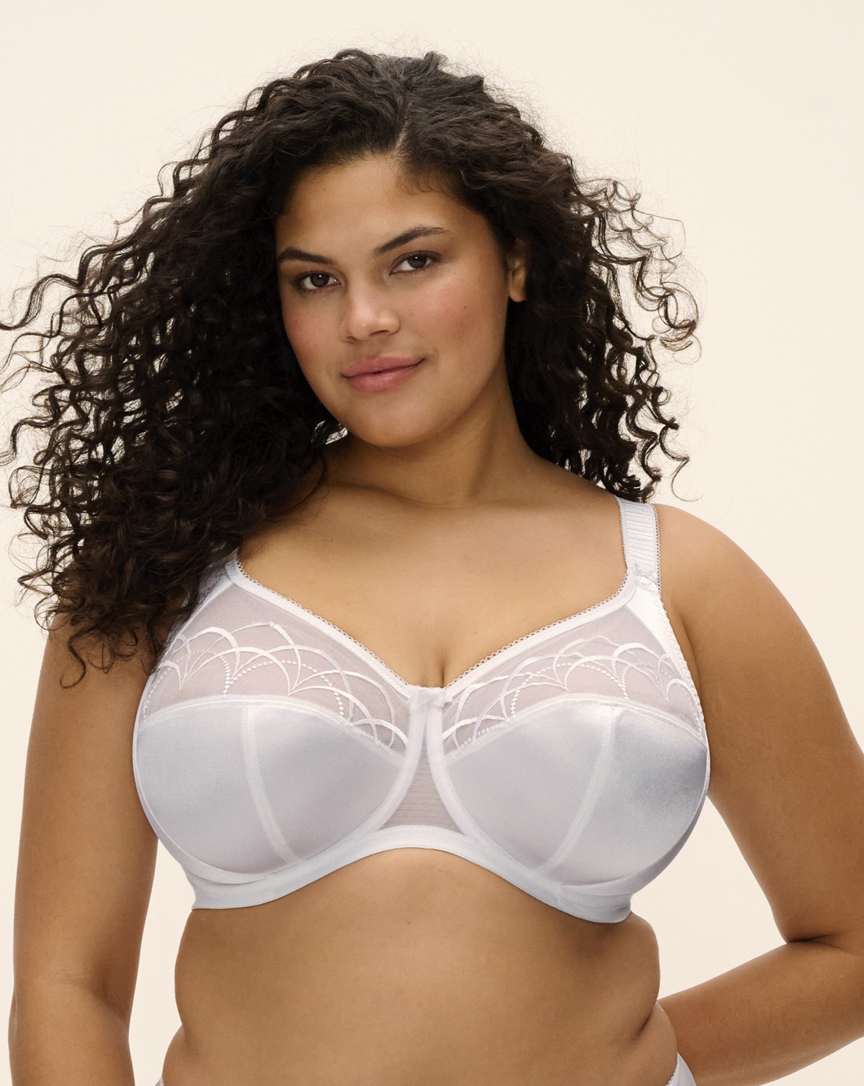 New In - Elomi Cate Full Cup Wired Bra White