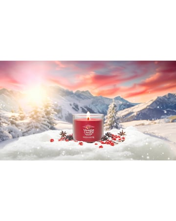 YC Signature Small Tumbler Santa On Skis