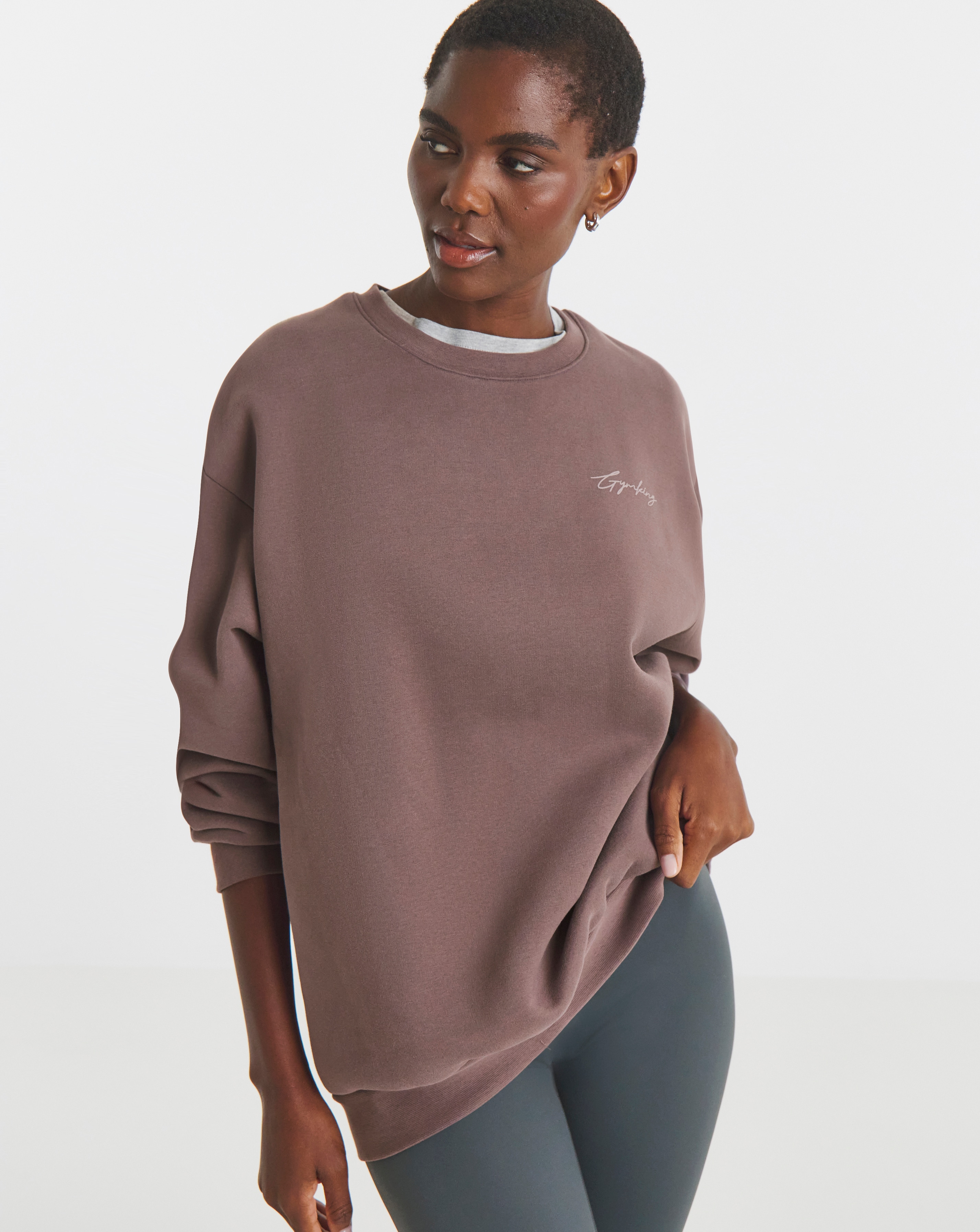 Gym King Poise Relaxed Crew Sweatshirt