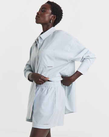 Gym King Poplin Stripe Shorts