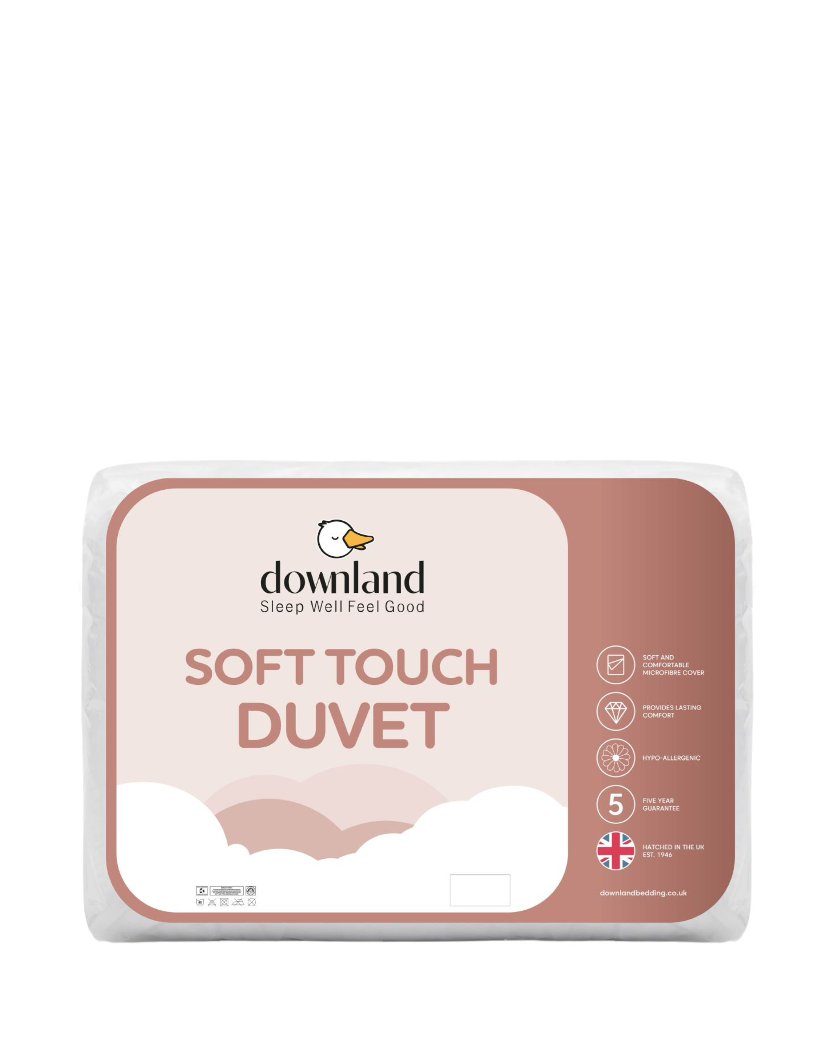 New In - Downland Soft Touch 10.5 Tog Duvet