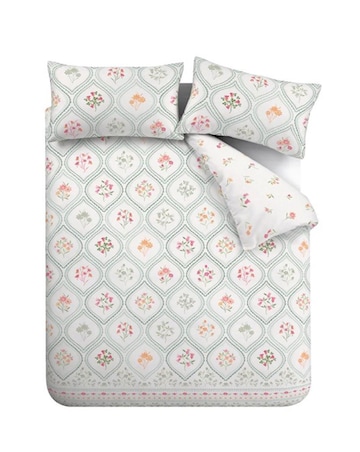 Catherine Lansfield Cameo Floral Duvet Cover Set