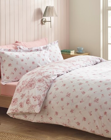 Catherine Lansfield Mirabelle Floral Duvet Cover Set